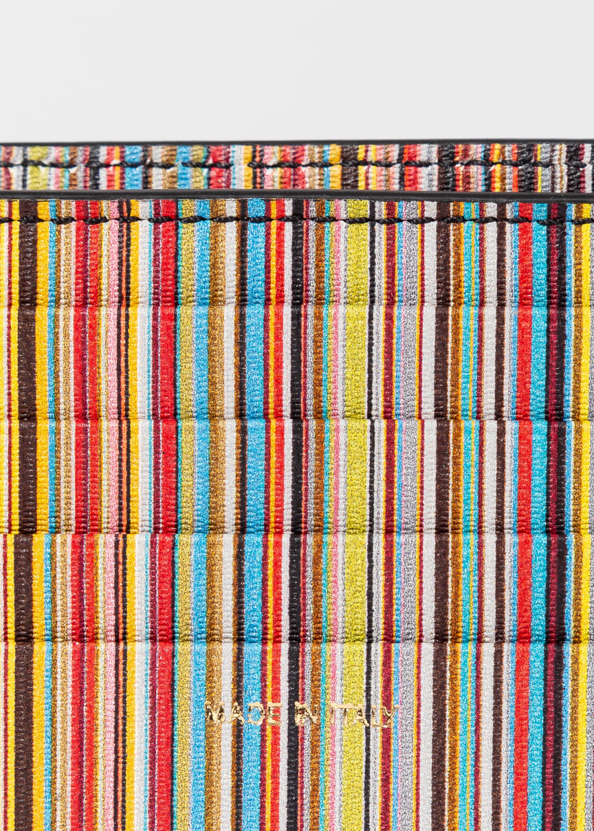 Paul Smith "Signature Stipe" Interior Wallet