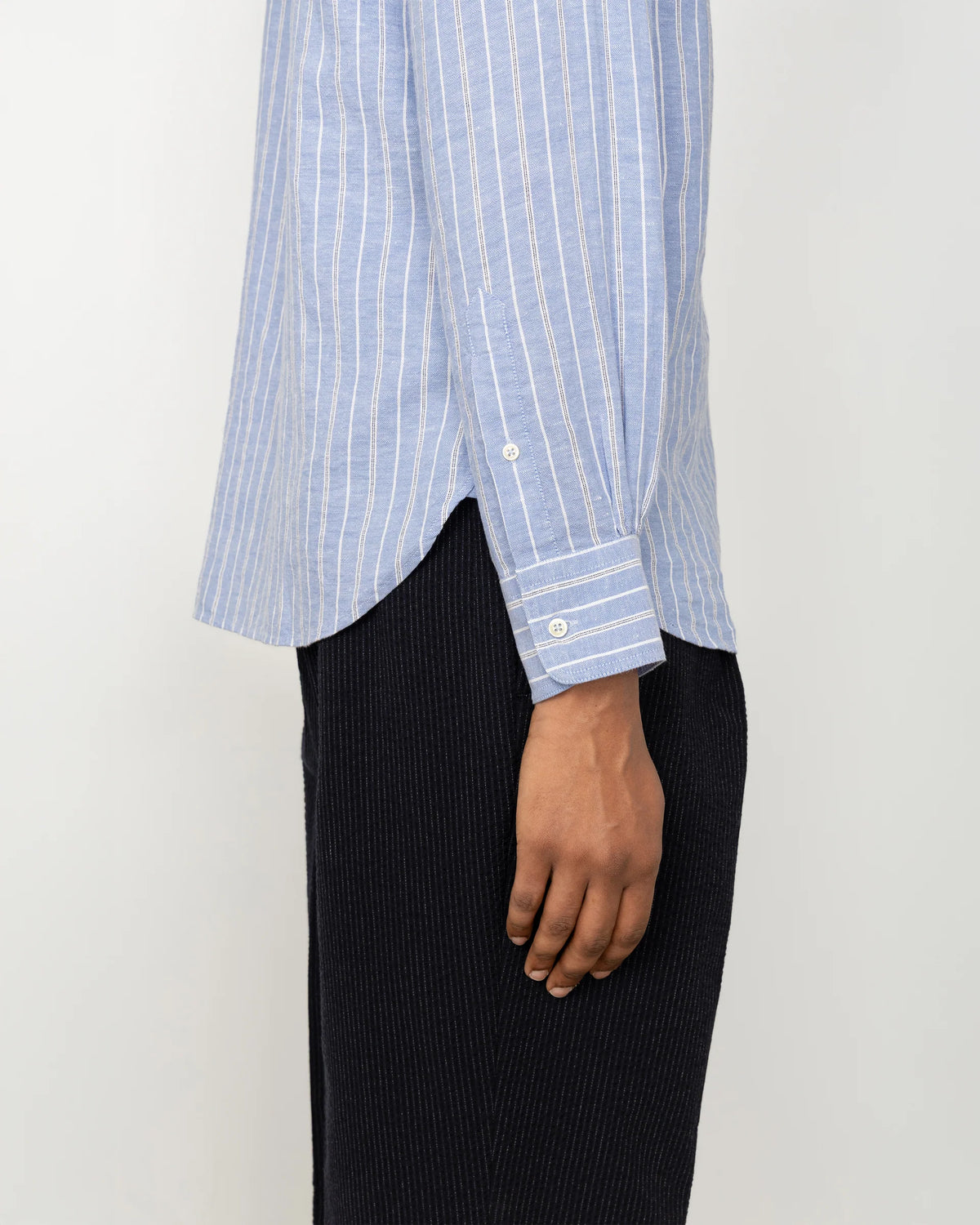 Officine Generale Auguste Stripe Oxford