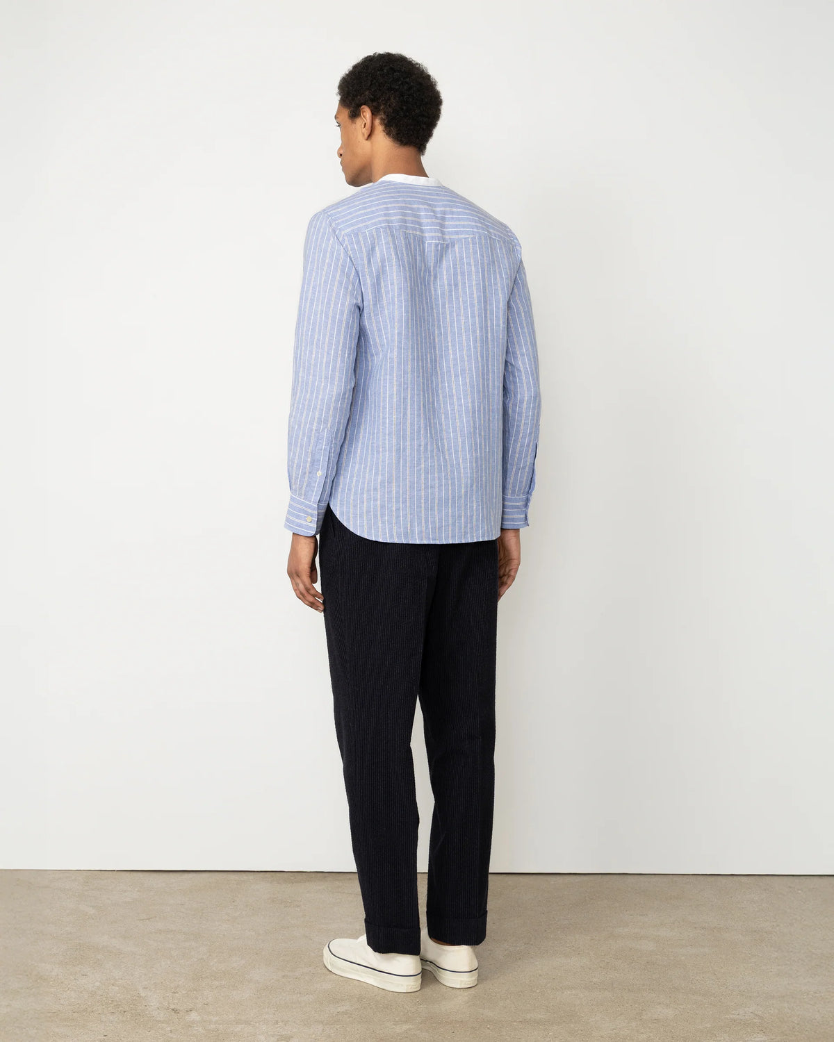 Officine Generale Auguste Stripe Oxford