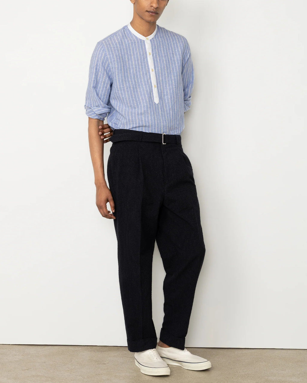 Officine Generale Auguste Stripe Oxford