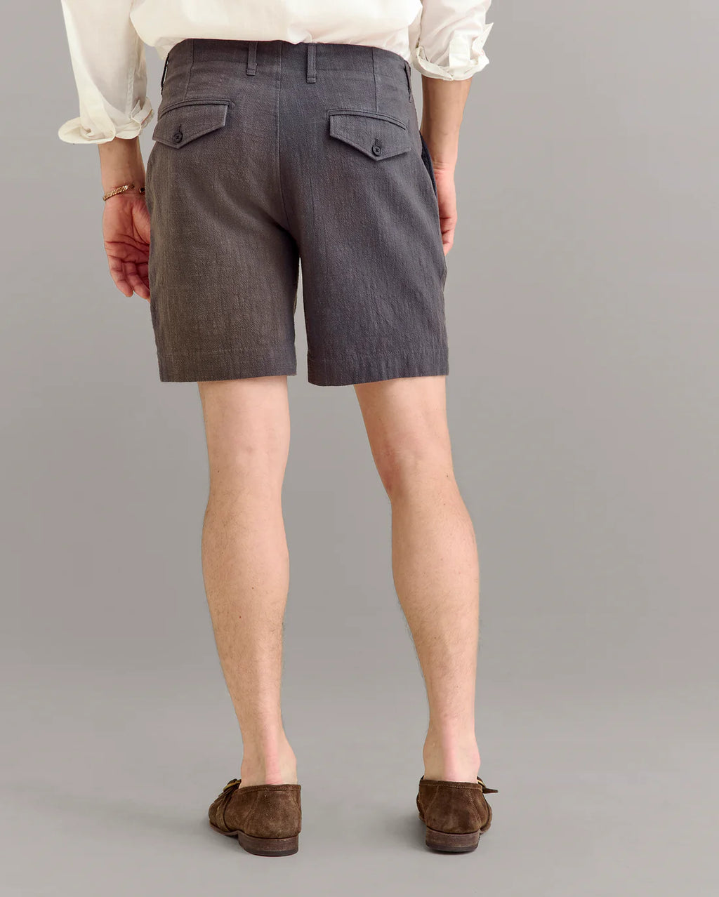 Billy Reid Slub Cotton Moore Short