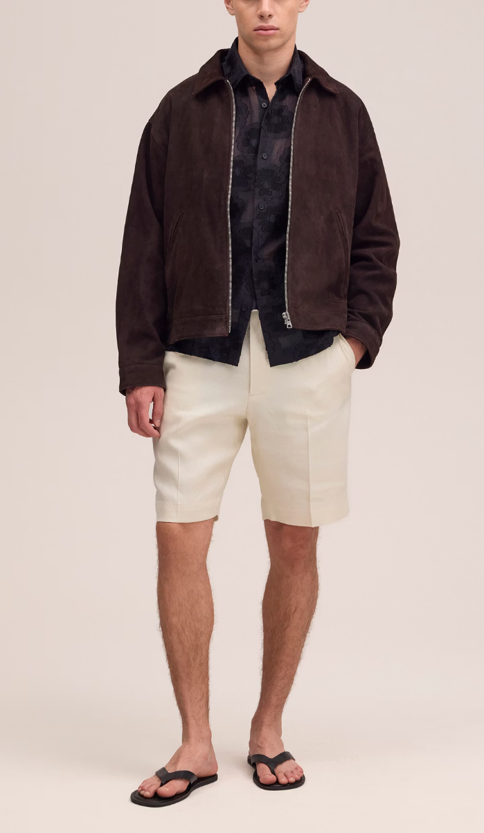 NN.07 Billie Linen Blend Shorts