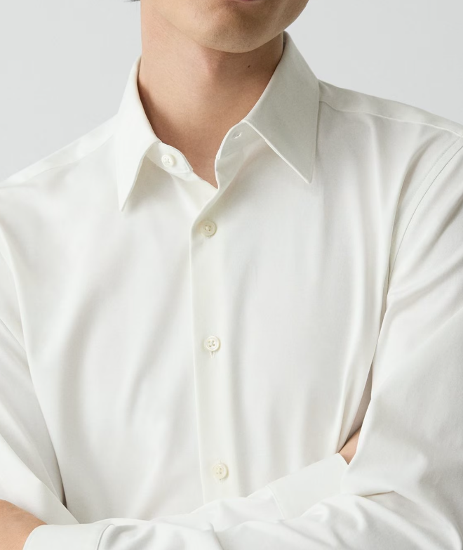 Theory Sylvain Shirt in Structure Knit