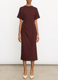 Vince Side Rouche Dress
