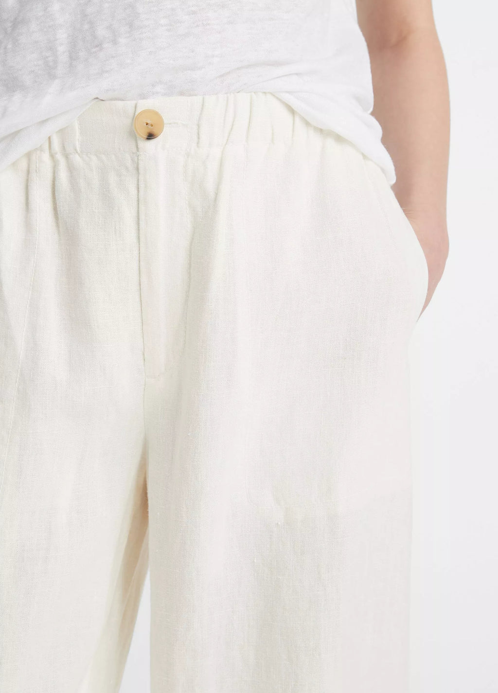 Vince Hemp Low-Rise Utility Pant