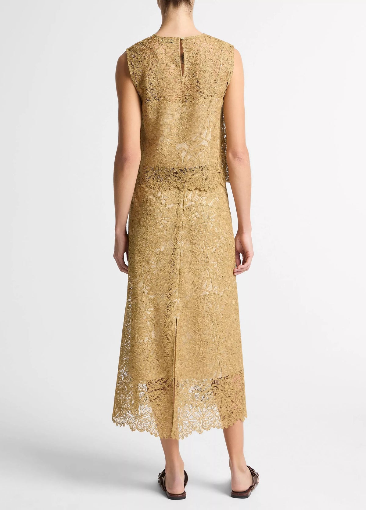Vince Lace Slip Skirt