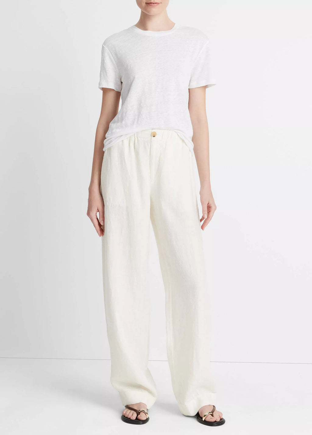 Vince Hemp Low-Rise Utility Pant