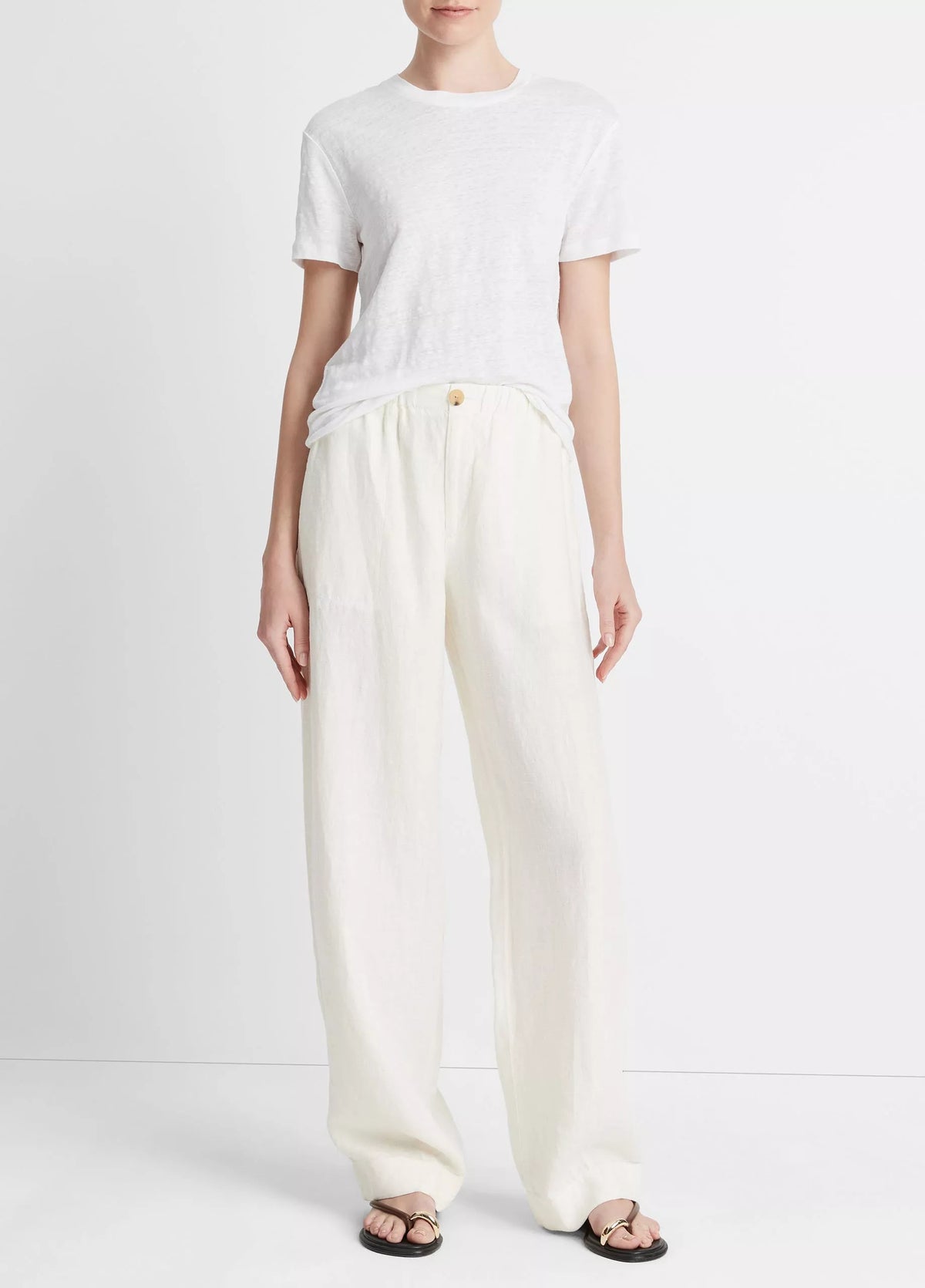 Vince Hemp Low-Rise Utility Pant