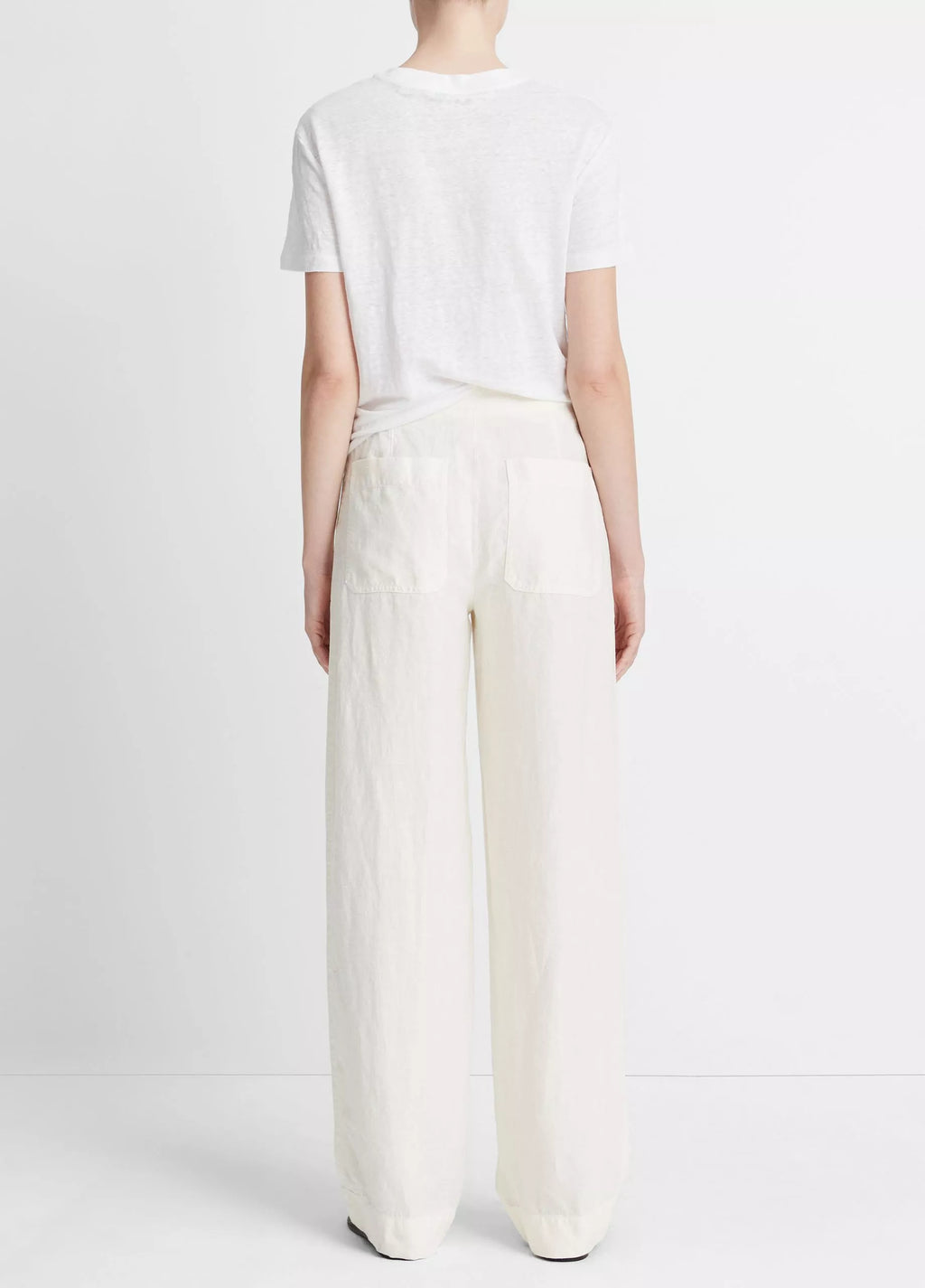 Vince Hemp Low-Rise Utility Pant