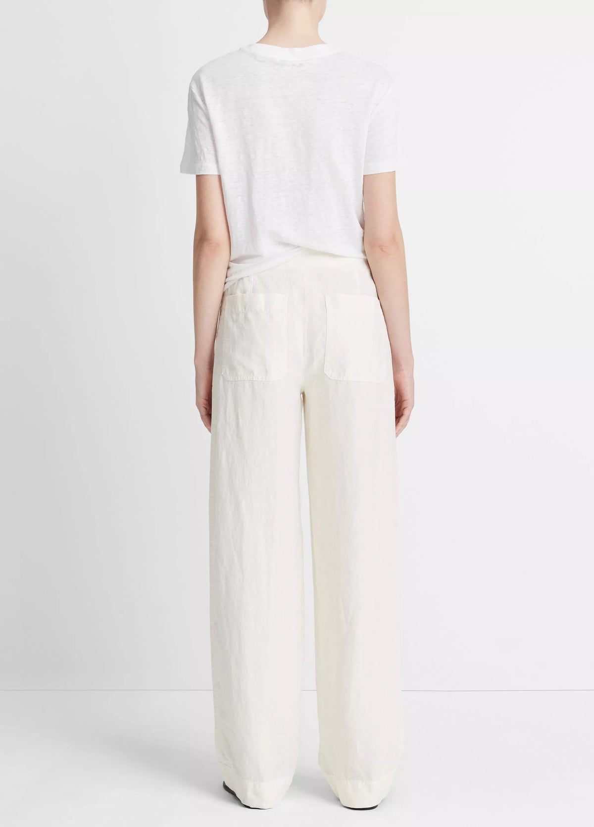 Vince Hemp Low-Rise Utility Pant