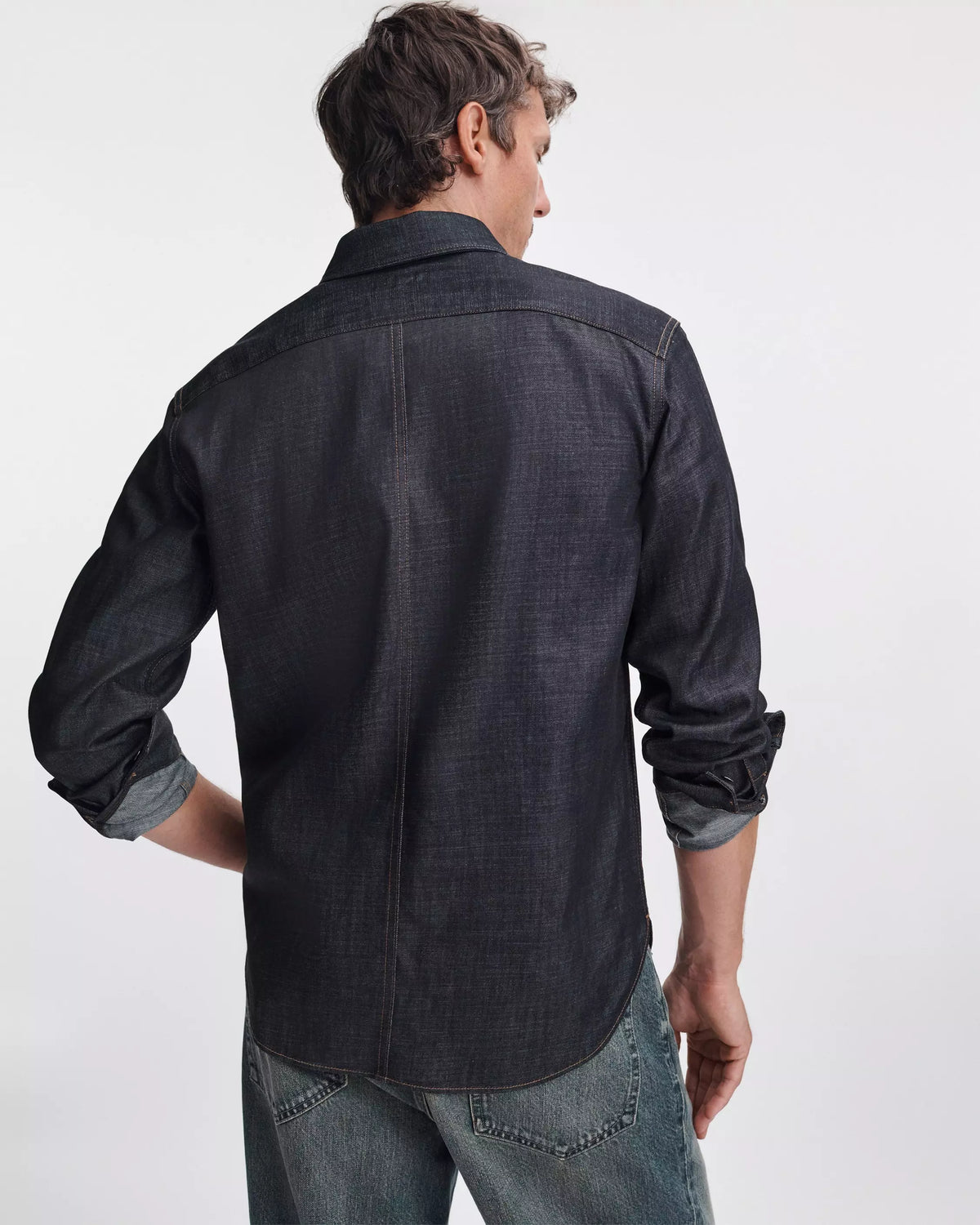 Rag & Bone Raw Denim Shirt