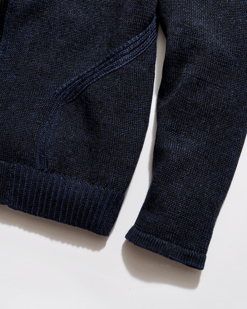 Billy Reid Linen Sweater Track Jacket
